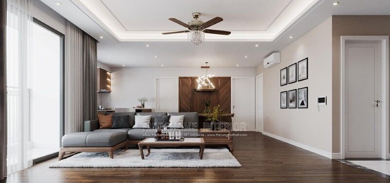 Morehome mang đến cho bạn dòng sản phẩm sofa gỗ óc chó hiện đại góc L cao cấp tại Hà Nội.
